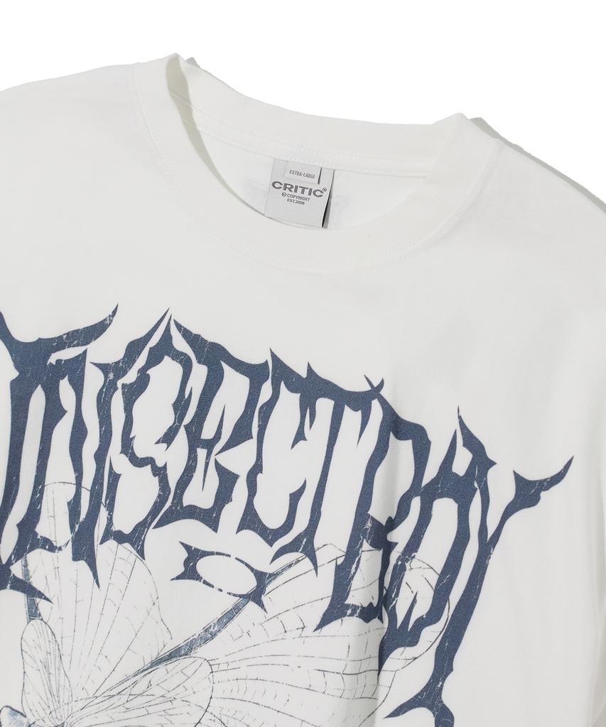 CRITIC Insect Boy Original Illust T-Shirt White