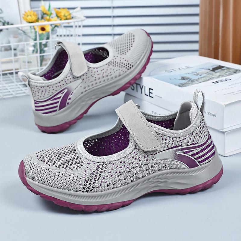 

Модные Новые Женские Дышащие Повседневные Летние Туфли на Толстой Подошве для Ходьбы на Открытом Воздухе, Удобные Сетчатые Туфли на Платформе для Ходьбы, Tenis Masculino 41 серый