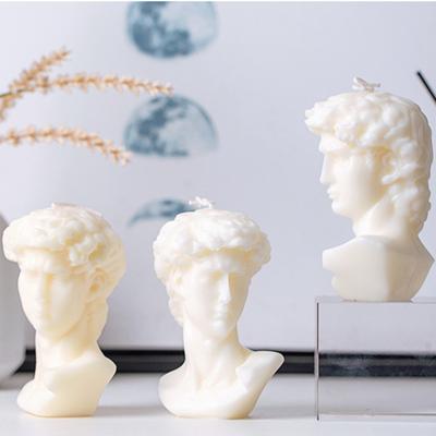 3D David Avatar Silikon Kerzenform Art David Körper Gipsform DIY Antihaft-Seifenmaterial Form Kerzenherstellung Zubehör
