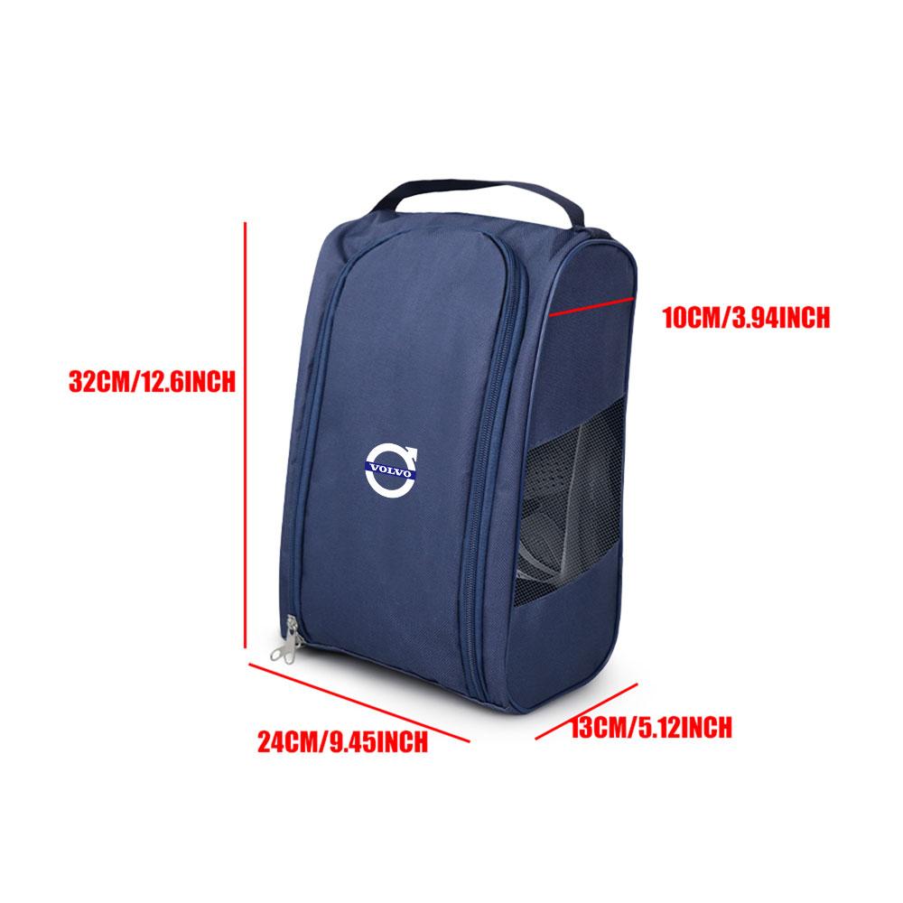 Car Logo Sneaker Storage Tools Travel Outing Shoe Storage Bag Tool For Volvo Rdesign XC90 S60 XC60 V70 S80 V50 V40 V60 XC70 XC90