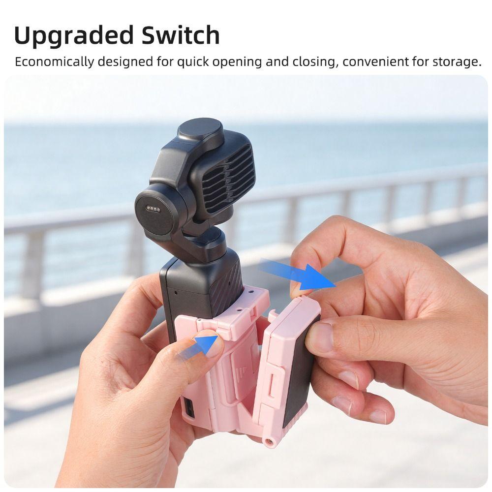 Adjustable Magnetic Mount Base Mount Adapter for DJI Osmo Pocket 4P/4/3 Gimbal Camera Accessories