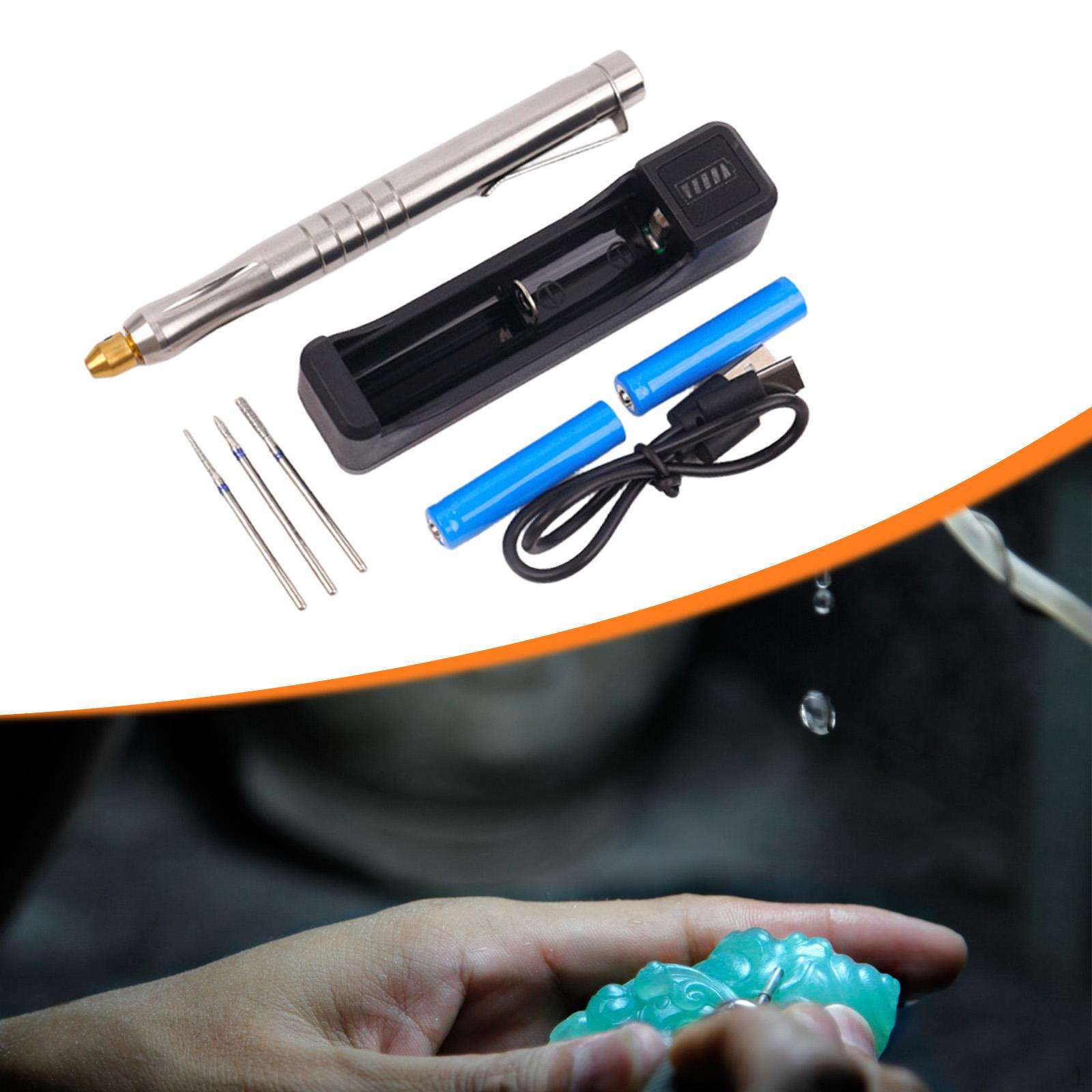 

Mini Engraving Pen Etching Tool Versatile Rechargeable Compact Cordless