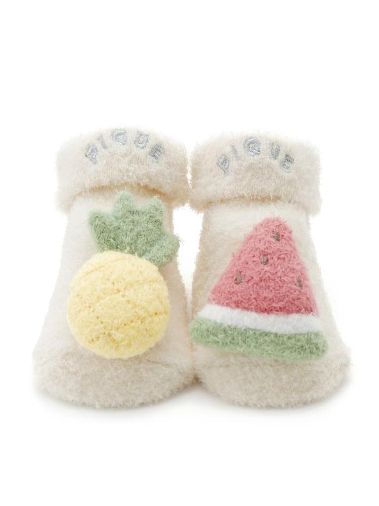 gelato pique Baby Fruit Motif Socks PBGS242540 CRM Cm 7.0