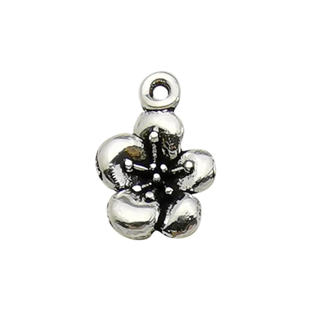 Alloy Flower DIY Jewelry Accessories for Necklace, Bracelet, Key Pendant