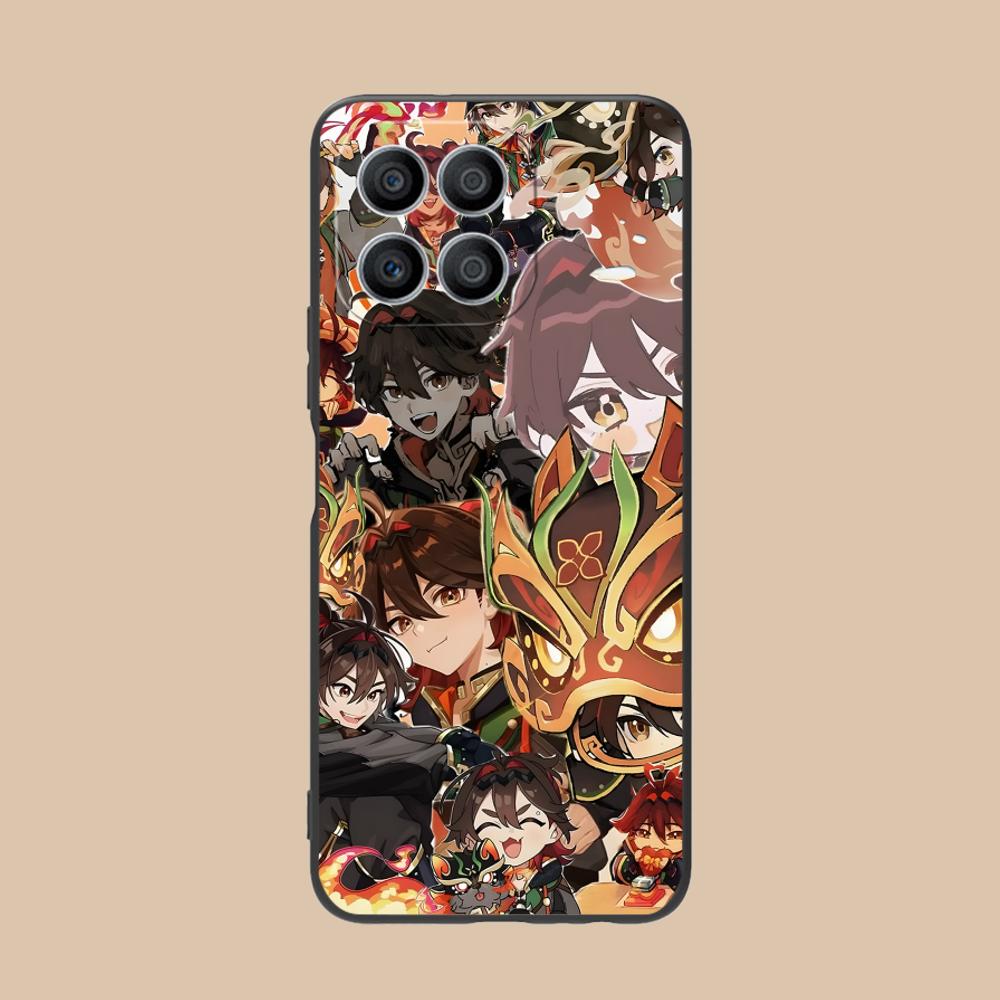 

Game GI Gaming Mobile Phone Case for Honor 90 80 70 60 50 30 20 10 9 8 7 Pro S SE Lite 5G Colorful Printing Cover Luxury Cover Honor 8