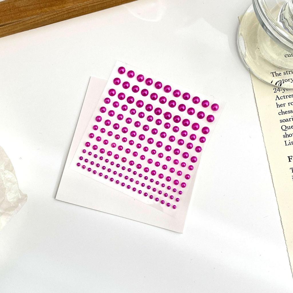 Diamant- und Perlenaufkleber für Kinder-Make-up, Nagelkunst und Bastelarbeiten
