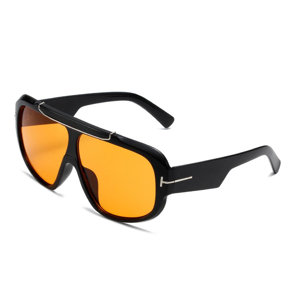 New Oversized Shield Sunglasses Goggle Women Men Vintage Female Sun Glasses Trending Big Frame Shades Eyeglasses De Sol Oculos