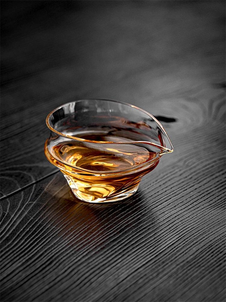 

200ml Japanese Heat Resistant Glass Fair Cup Household Tea Dispenser Handmade Chahai Gongdaobei Kungfu Tea Set Accessories 200ML чистый