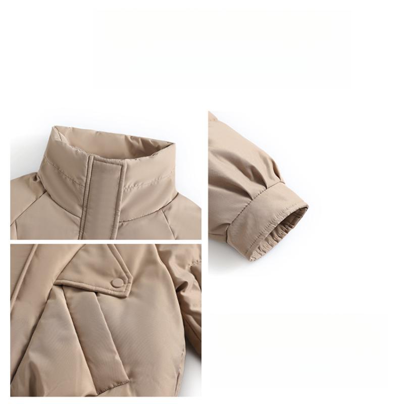 Middle-aged Mom Winter Down Cotton Jacket Women Short Coat Stylish Middle-aged Women Autumn Winter Cotton Clothing Plus Size Cotton Padded Jacket
