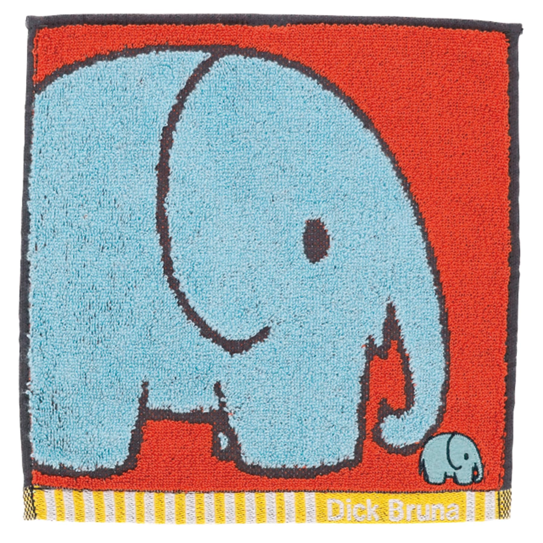 

Marushin Miffy Cheerful Series Elephant Miffy for Boys and Mini 5805033400 Handkerchief, Rabbit, Grandchildren, Children, Girls, Towel, Cotton,