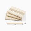 100Pcs Wooden Craft Sticks 4Size Wooden Lollipop Sticks Mini Wood Craft Sticks Set for DIY Crafts Painting Plant Labels Popsicle