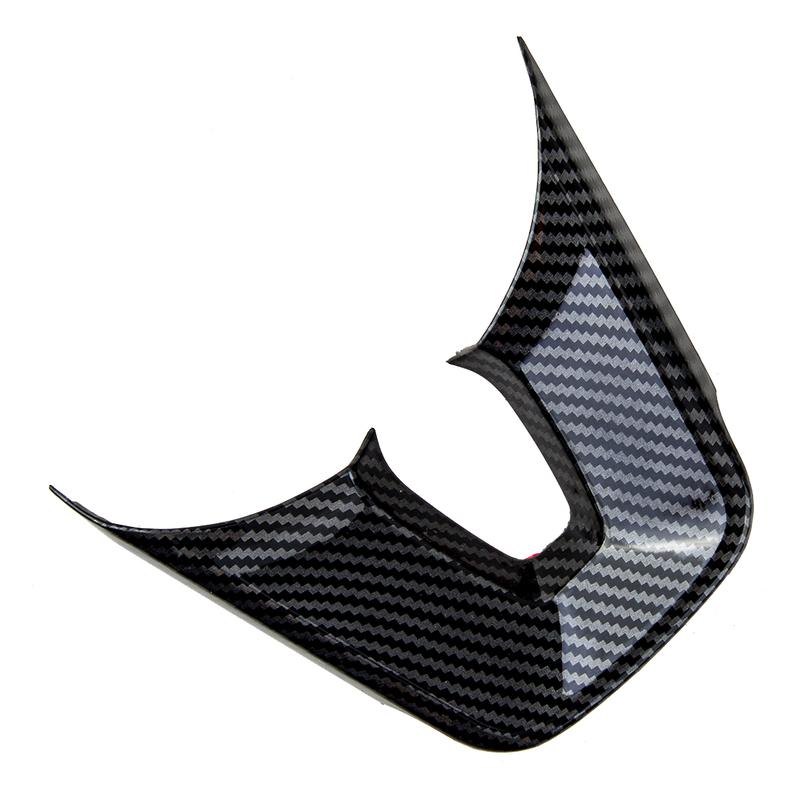 

Car ABS Inner Steering Wheel Frame Cover Trim Carbon Fiber Style Black Fit For Kia Optima K5 2016 2017 2018