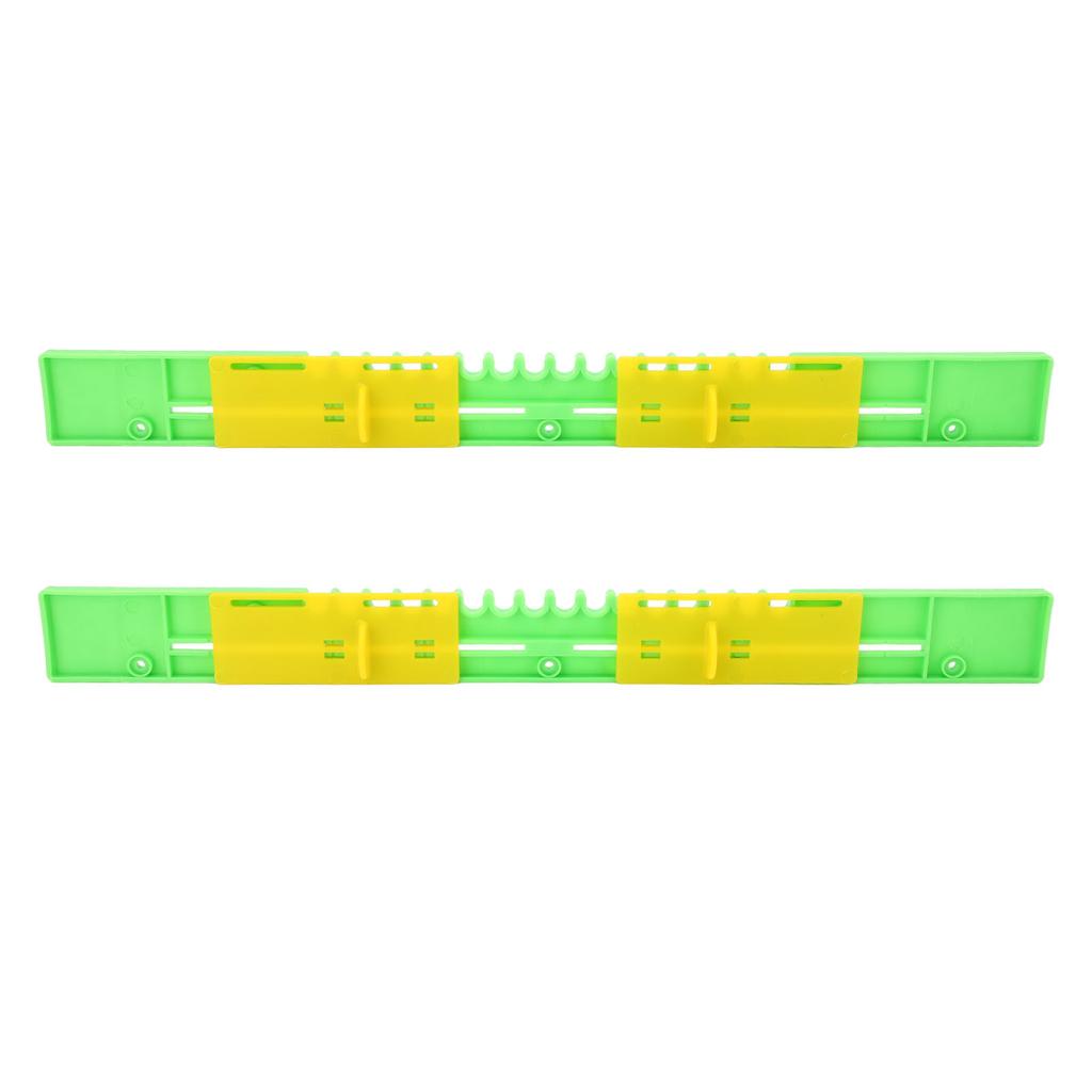 2 STÜCK Bienenstock-Schiebeschutz Bienenstock-Eingangsreduzierer Imkergitter Ausbruchsicherer Rahmen Belüftungen