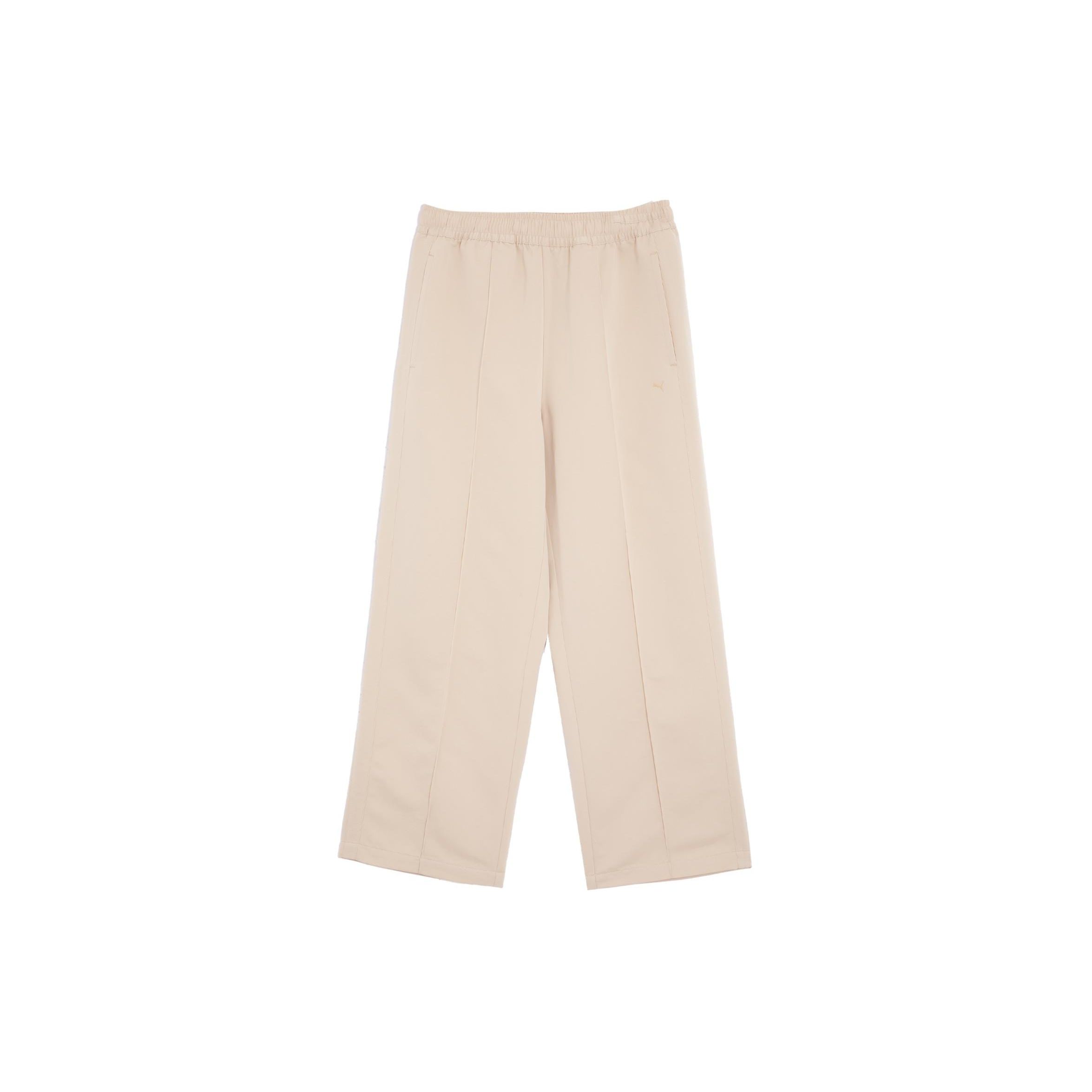 PUMA Unisex After Courts Wide Leg Pants Beige 628237-32 M