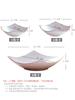 Ceramic Deep Soup Plate Square European-style Deep Mouth Square Dish Serving Dish