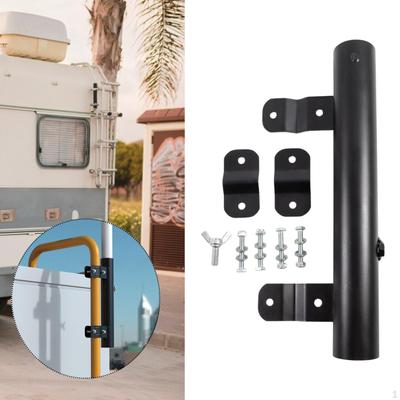 Flag Pole Holder for RV Car Flagpole Mount Bracket Stable Heavy Duty Patio Umbrella