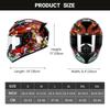 Green Tank Elements Men Women Moto Helmets Motorcycle Helmet Full Face Motocross Helmets with DOT casco para motociclista