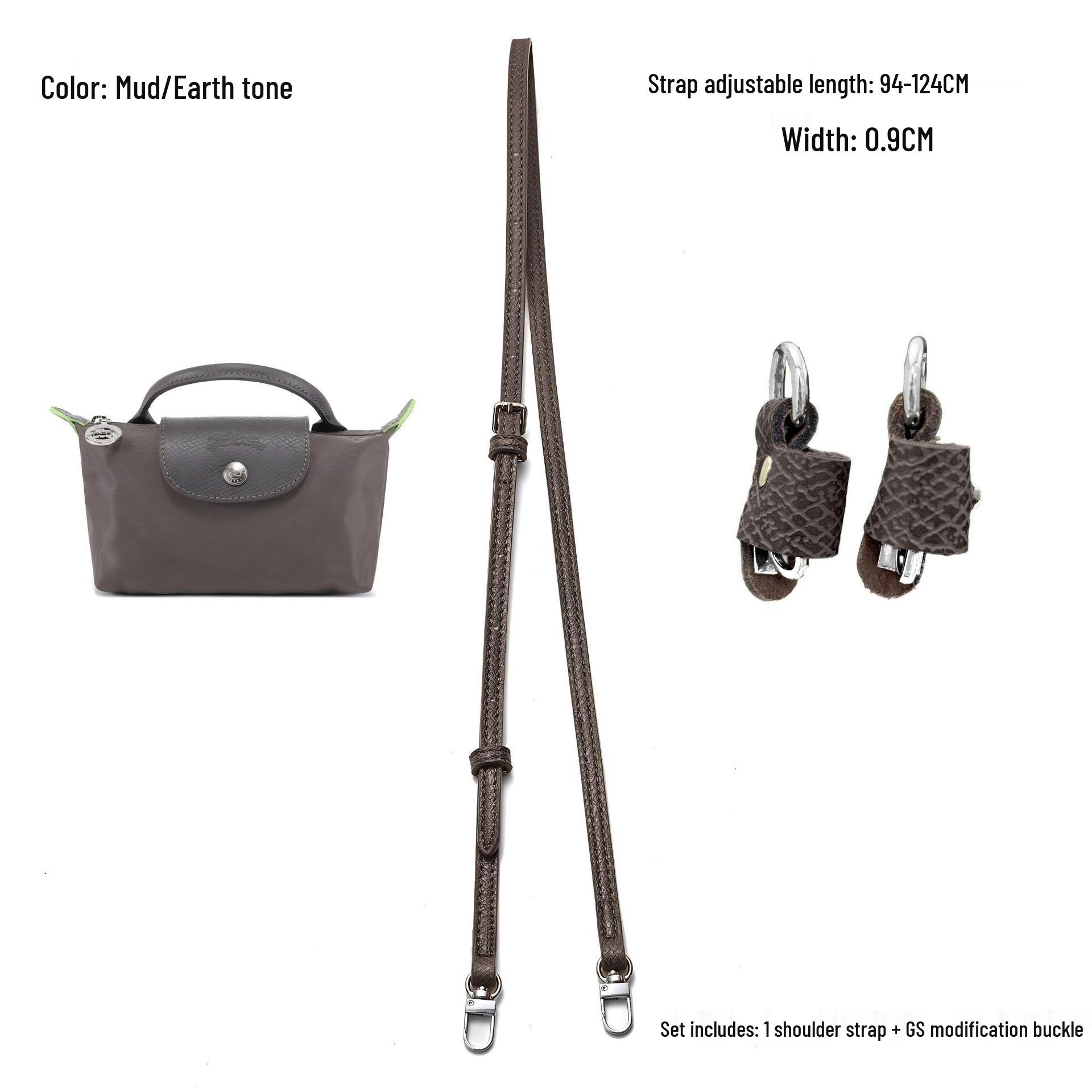 

Ремешок для мини-сумки-пельменя Longxiang - Модификация без пробивания