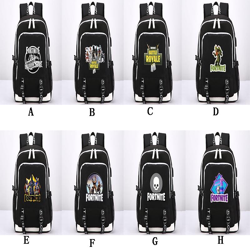 Fortnite Ps4 Game Backpack Book Bag Anime Shoulder Bags Men Women Travel Bags