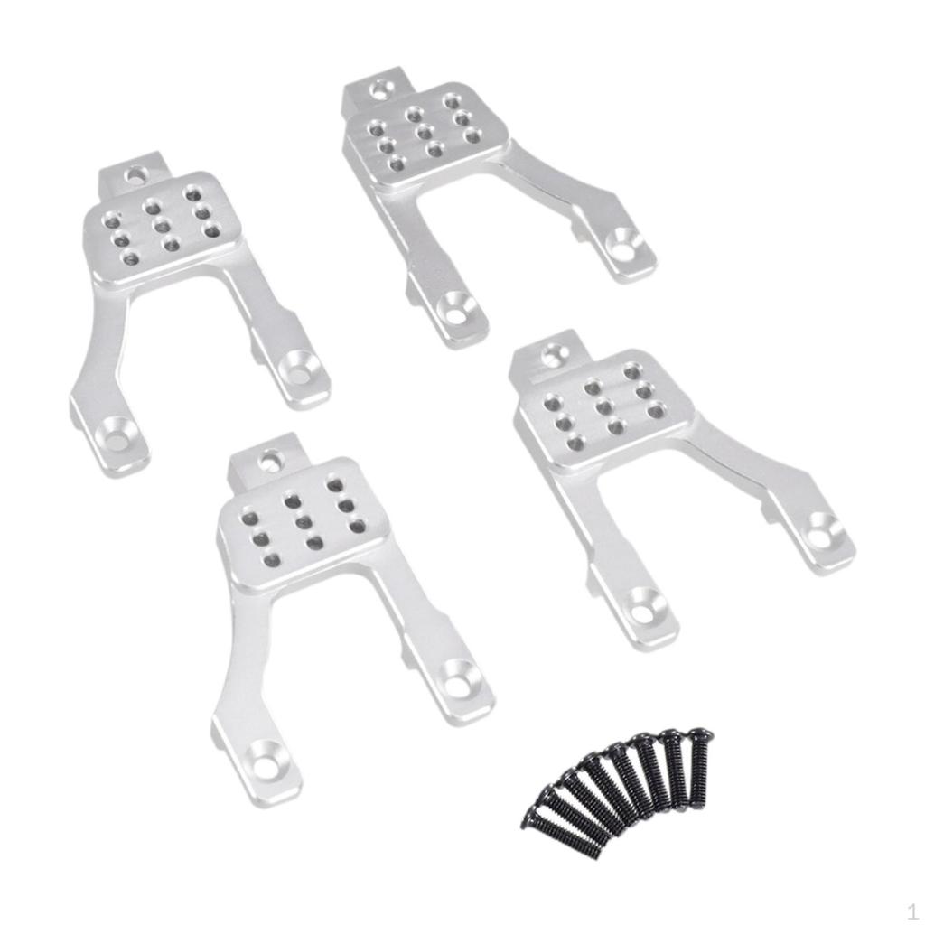 Aluminum Alloy Front Rear Shock Mounts RC Car Upgrade Accessories Easy To Install