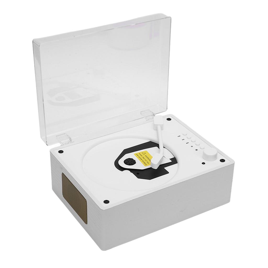 Suitcase CD Player Retro Multifunctional Clear Sound Quality with Remote Control   5.0 Portable CD Player