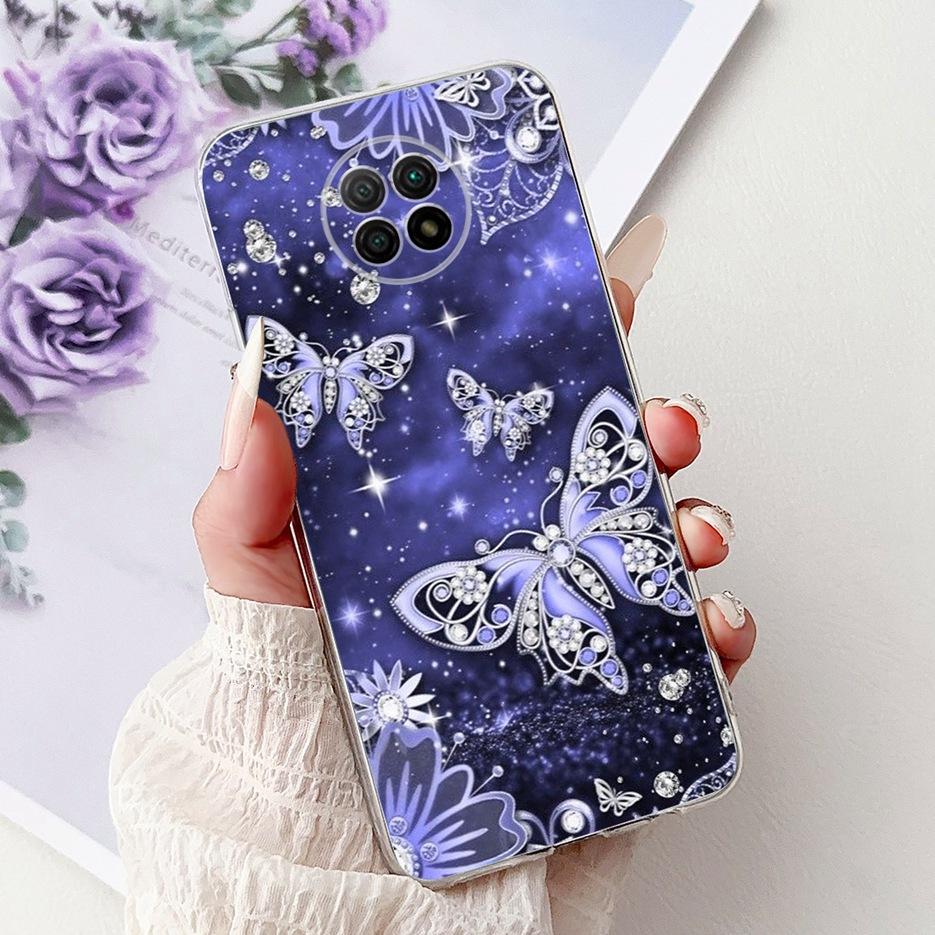 For Xiaomi Redmi Note 9 5G Case Note 9T Cute Painted Cover Soft Silicone Phone Case For Redmi Note 9T Note9 5G Back Cover Fundas