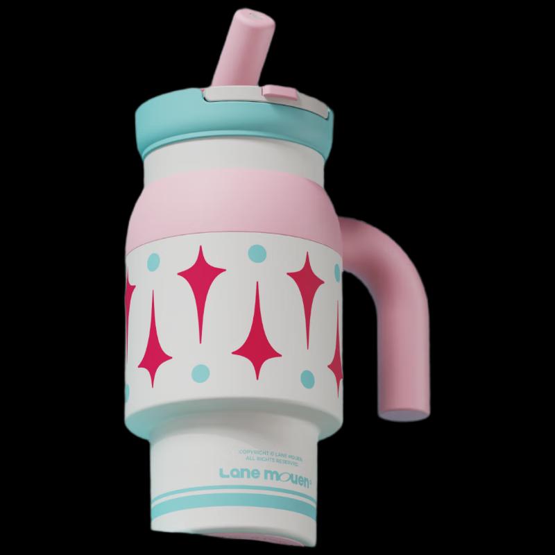 Lanmeng Ceramic Coated Insulated Coffee Mug