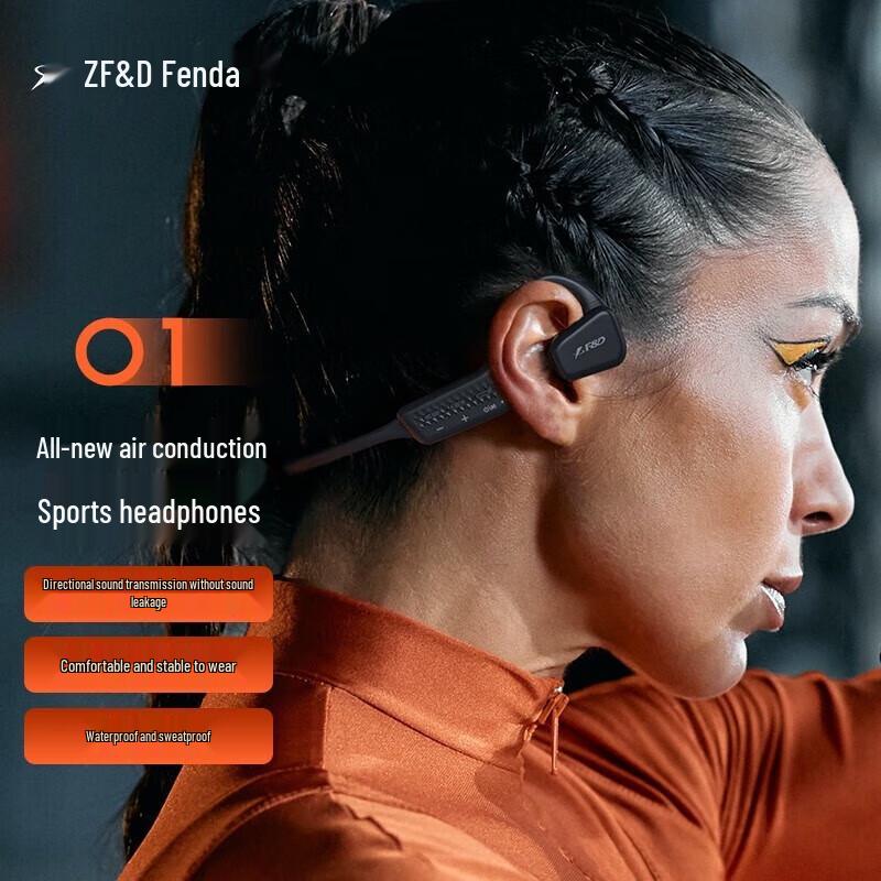 F&D O1 Bone & Air Conduction Bluetooth Headphones