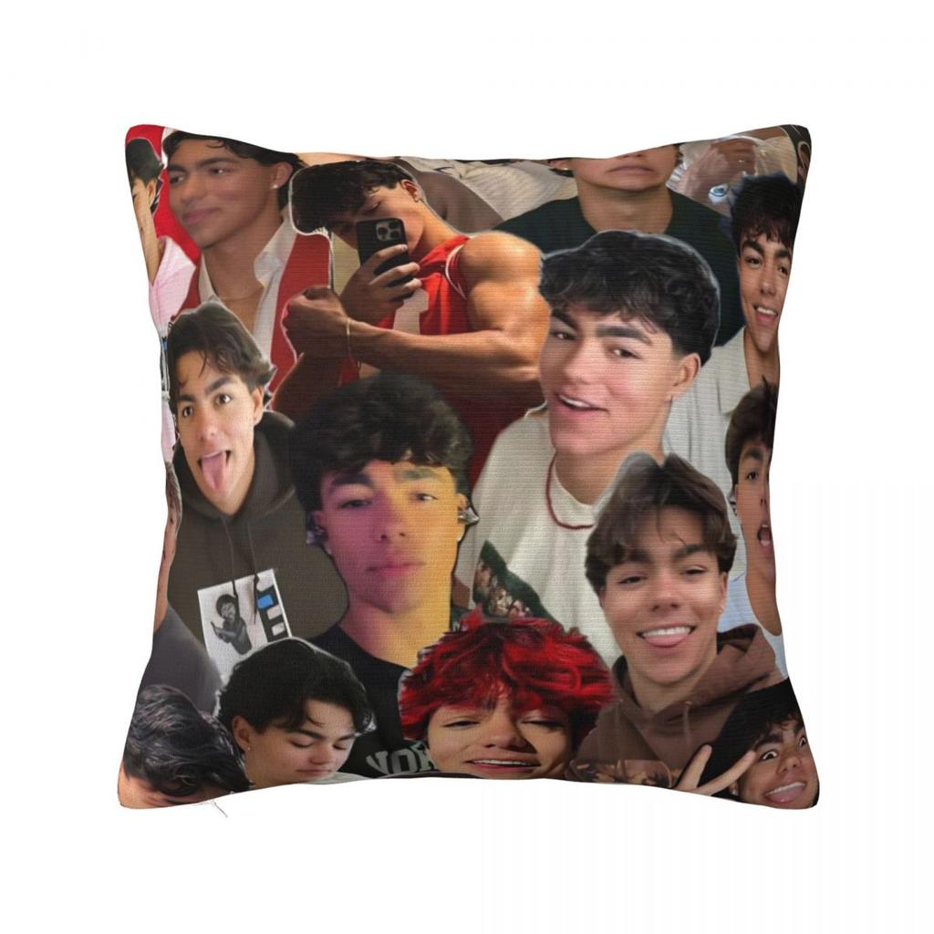 Pillow Cover Malachi Barton American Actor And Singer Photo Cushion Cover Vintage Pillow Case For Living Room Chair Pillowcases