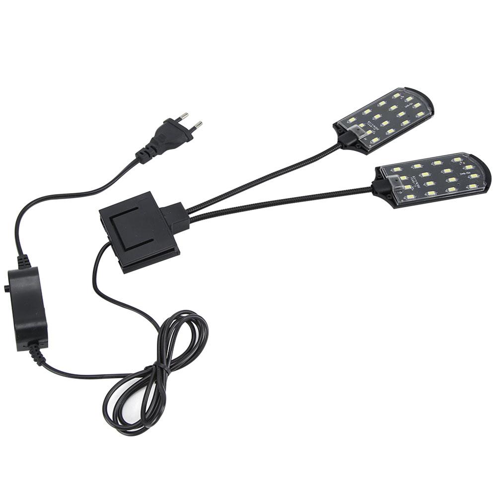 

Waterproof Clip on Lamp Slim LED Aquarium Light Plants Grow Lighting