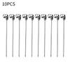 5-10Pcs Creative Stainless Steel Cocktail Picks Martini Picks Juice Decoration Picks Bar Bartending Tools Kitchen Accessories