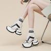 Thick-soled Ultra-high Heel 12CM Dad Shoes Women's New Trendy Shoes Versatile Sports and Leisure Shoes Small Women