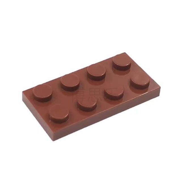 LEGO-Compatible 2X4 Low Version Baseplate for Educational Building Blocks