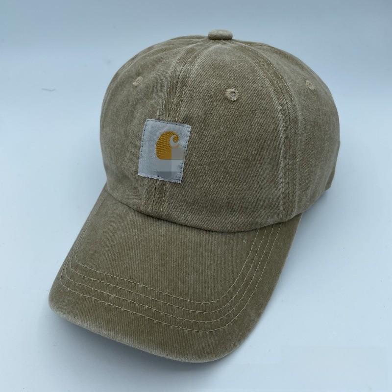 Vintage Cotton Baseball Cap With Embroidered Letters For Summer Sun Protection