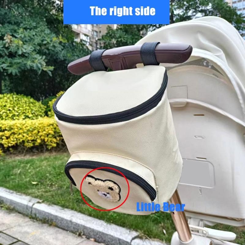 Multifunction Strollers Accessory Pouches Baby Gear Bag Strollers Hanging Bag Convenient Strollers Hook On Carryal for Outdoor