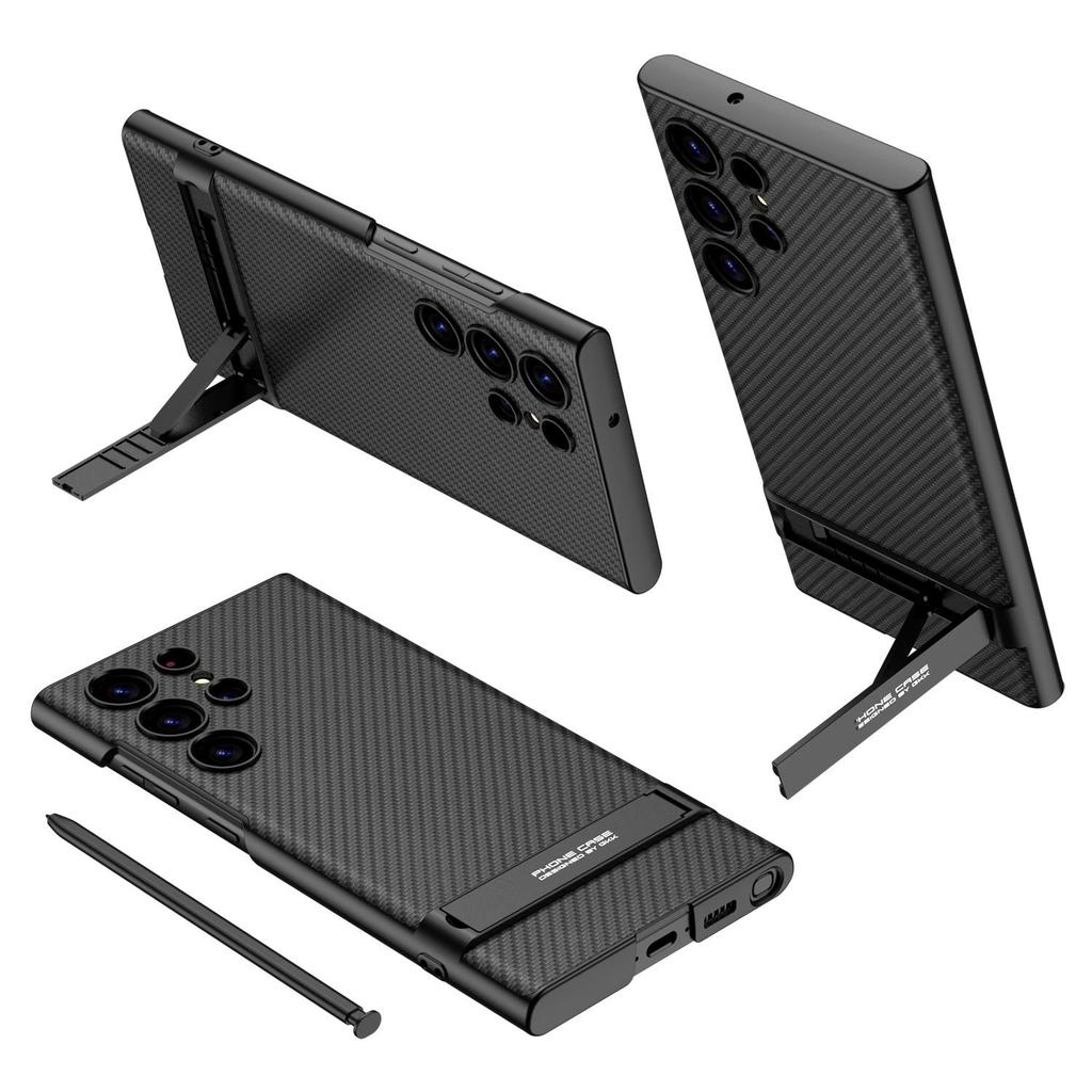 Samsung S24/S24Plus/S24Ultra Ultra-thin Leather Stand Phone Case