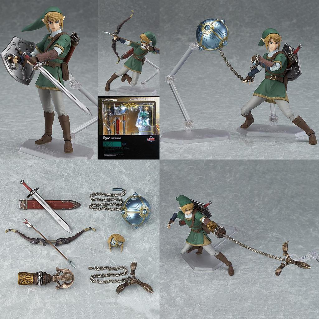 The 320 Figma Legend Of Zelda Twilight Princess Link Dx Ver Figure Toys Gift