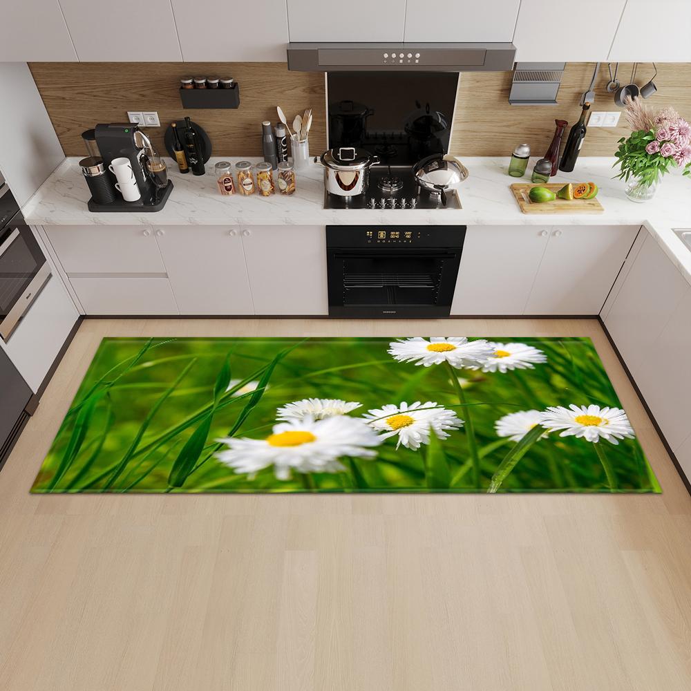 Kitchen Mat Entrance Door Mat Living Room Bedroom Long Carpet Home Corridor Bathroom Non-slip Floor Carpet