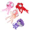 Bridal Bouquet PE Artificial Flowers Bunch for Wedding Stage Office Home Decoration