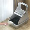 Stainless Steel Cats Toilet Fully Enclosed Easy Clean Large Space Cat Litter Box Leak Proof Cat Litters Pet Supplies Products