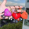 Charming Bad Bunny Soft Rubber Keychain: Cute, Personalized Pendant