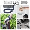 Camera Wrist Strap Paracord Camera Hand Strap Wrist Lanyard for DSLR or Mirrorless MID [Qiang Ni] - High-End Cameras, Black, (Blue)