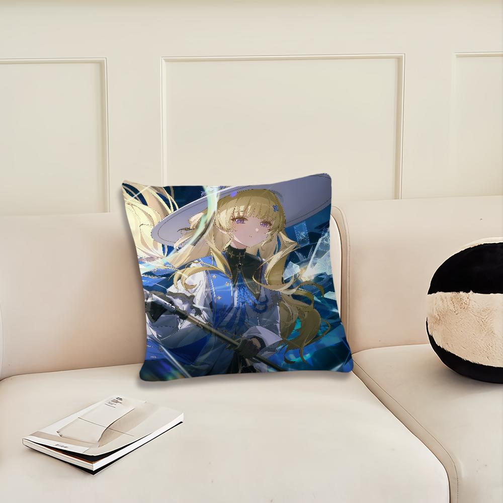 

Game Wuthering Waves PHOEBE cushion cover Pillow Cover Decoration Room Home Sofa living Office Car Nordic Simplicity 12x12Inch
