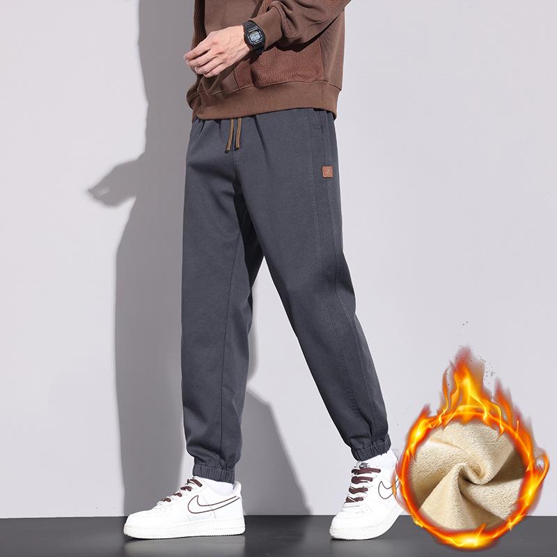 

Мужские повседневные универсальные свободные трендовые гаремные спортивные штаны с манжетами - Коллекция Осень/Зима 2025 M