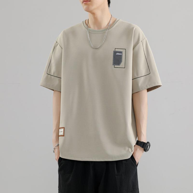 Summer T-Shirts Men Wearing Big Oversized Tshirts Male Plus Size 8XL T-Shirts Boy Young Tee Tops High Street Clothing