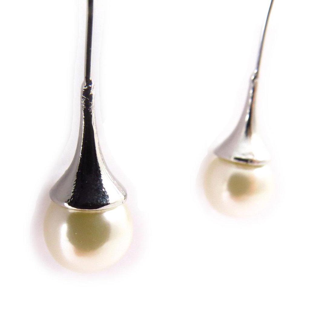 Les Trésors De Lily [J6246] - Cercei de designer „Perla” din fildeș