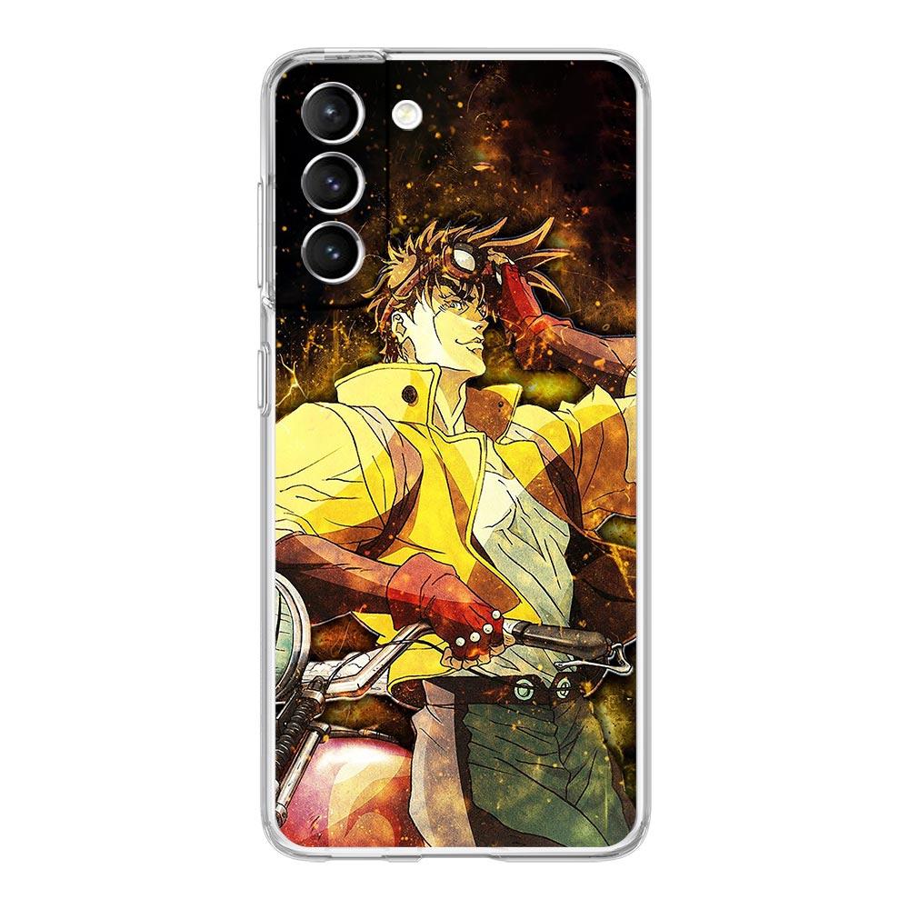 Husa de telefon Jojo Bizarre Adventure pentru Samsung Galaxy S22 5G S20 Ultra S21 FE 5G S10E S9 S8 S10 Plus Note 20 10 Husa din spate transparenta