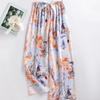 Cotton Silk Pajama Pants for Women, New Summer Style, Thin Cotton Casual Pants, Can Be Worn Outside, Large Size Home Pants