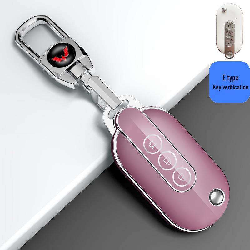 Key Case for Wuling Hongguang Miniev, Nanoev, Macaron, Baojun 510, 730, 530 - Ideal for Women