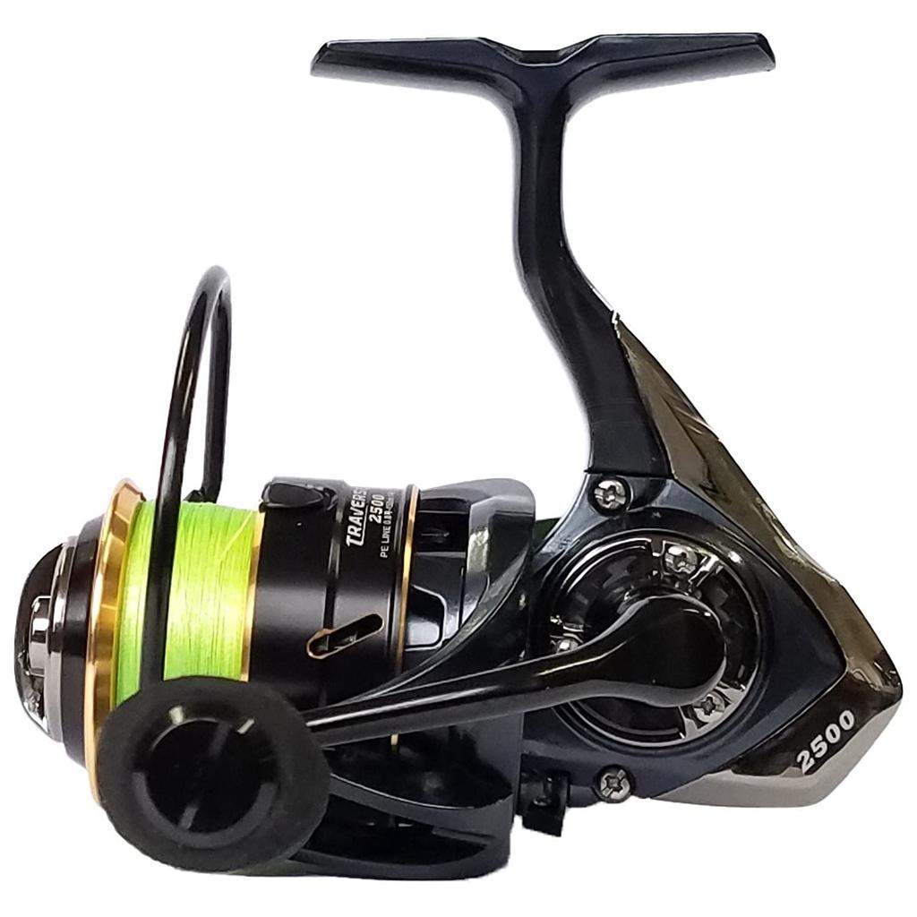 Glory Fish TRAVERSE 2500 Spinning Reel with PE 150m 0.8 Line,